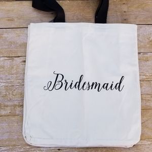 NWT Bridesmaid Tote